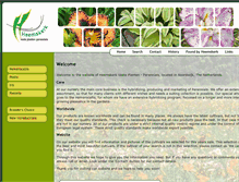 Tablet Screenshot of heemskerkplants.com